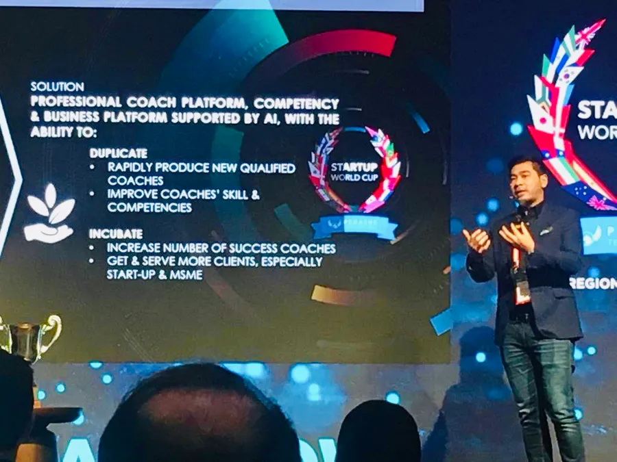 HADE AI presented at an international startup competition